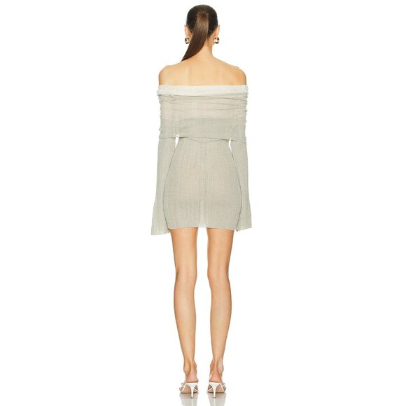 Aya Muse Tahuya Dress Dove Gray - Picture 3 of 6